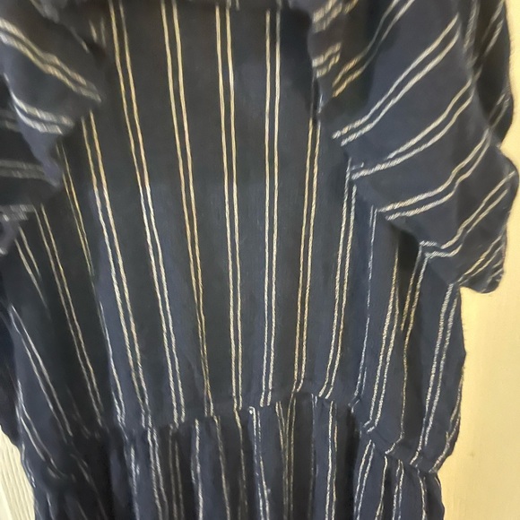 Aeropostale Navy and White Striped Jumpsuit - Picture 7 of 8